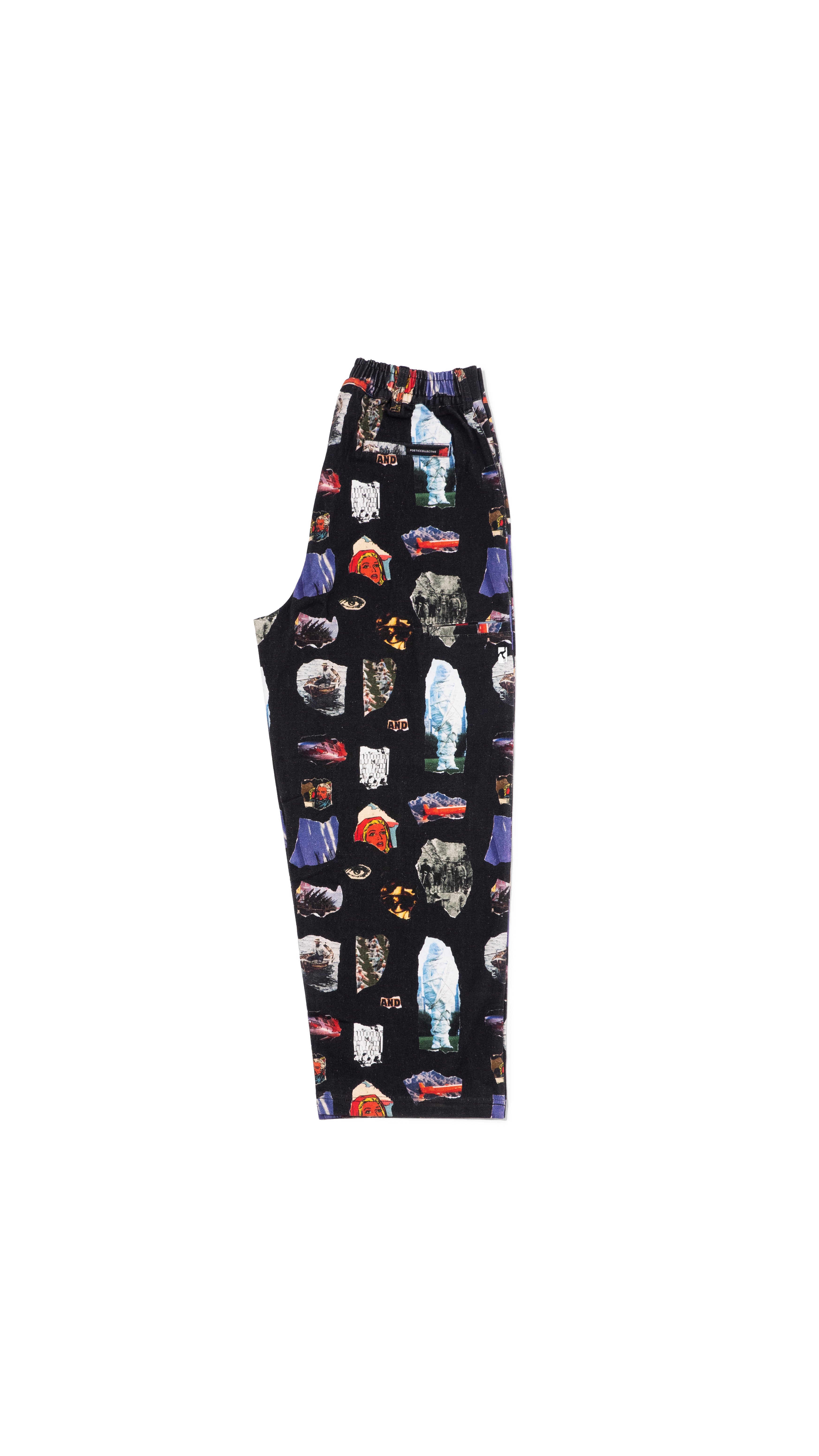Poetic Painter Pants And Collage