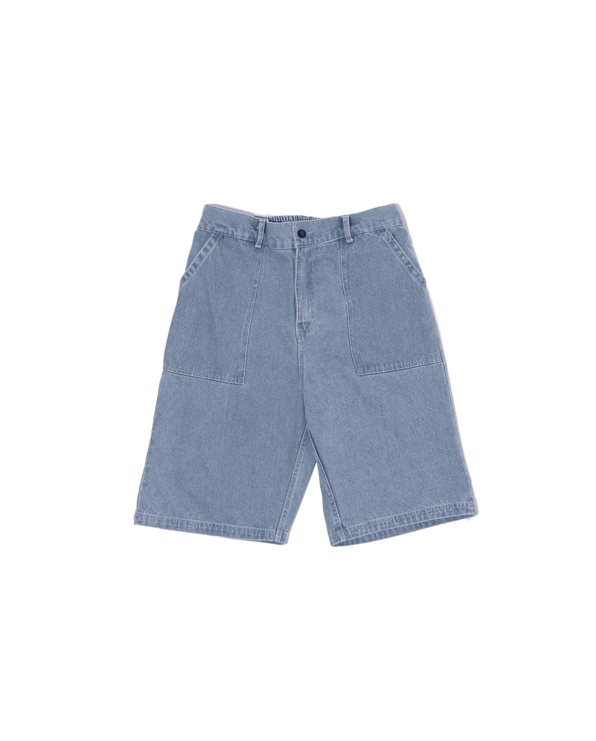 Poetic Painter Shorts Light Blue Denim