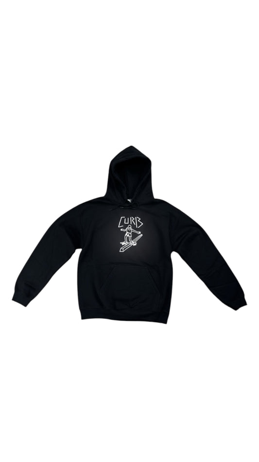 Thrasher x Curb Gonz Slappy Hood Black