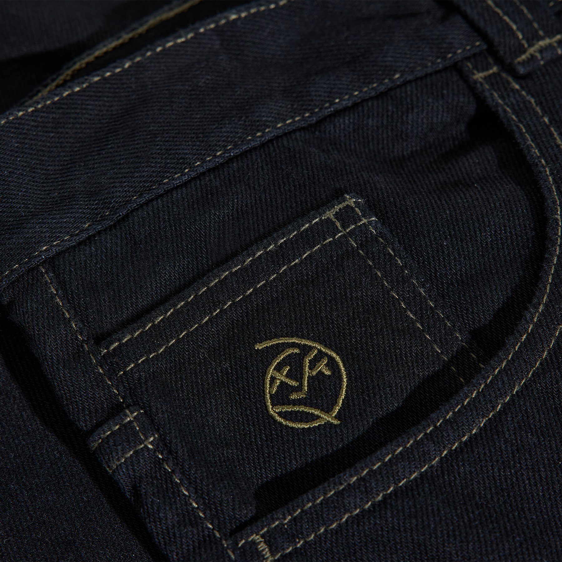 Polar Big Boy Jeans Black/Dark Olive