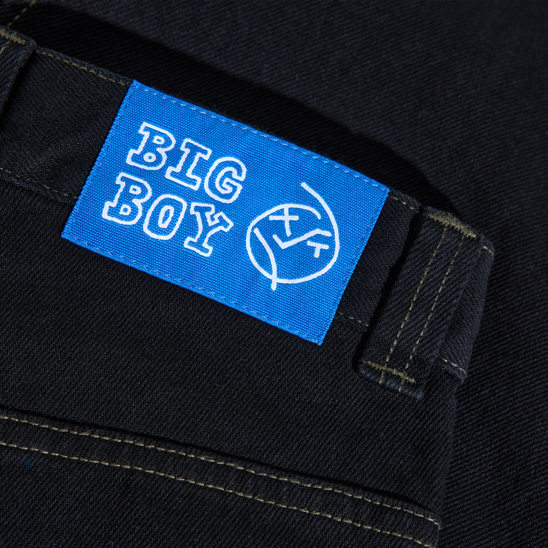 Polar Big Boy Jeans Black/Dark Olive