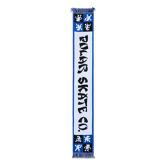 Polar Football Scarf 2025 Checkers Blue