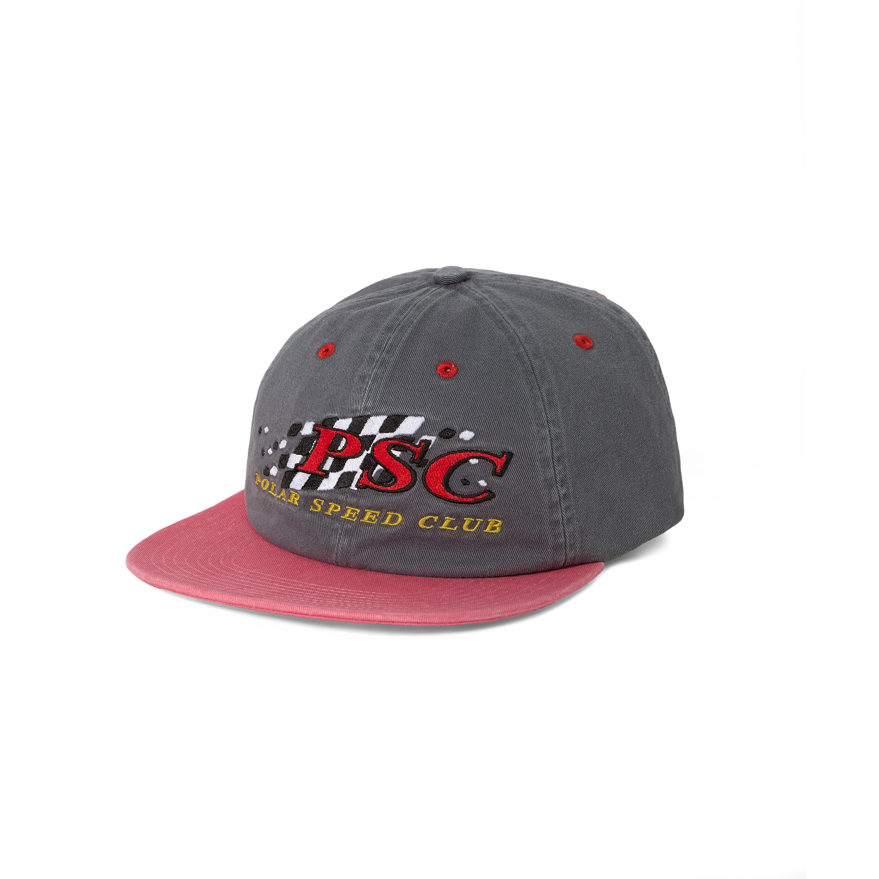 Polar Michael Cap - Polar Speed Club Grey/Red