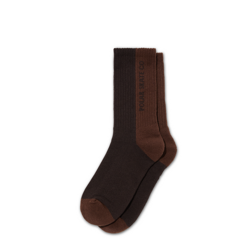 Polar Rib Socks 50/50 Brown