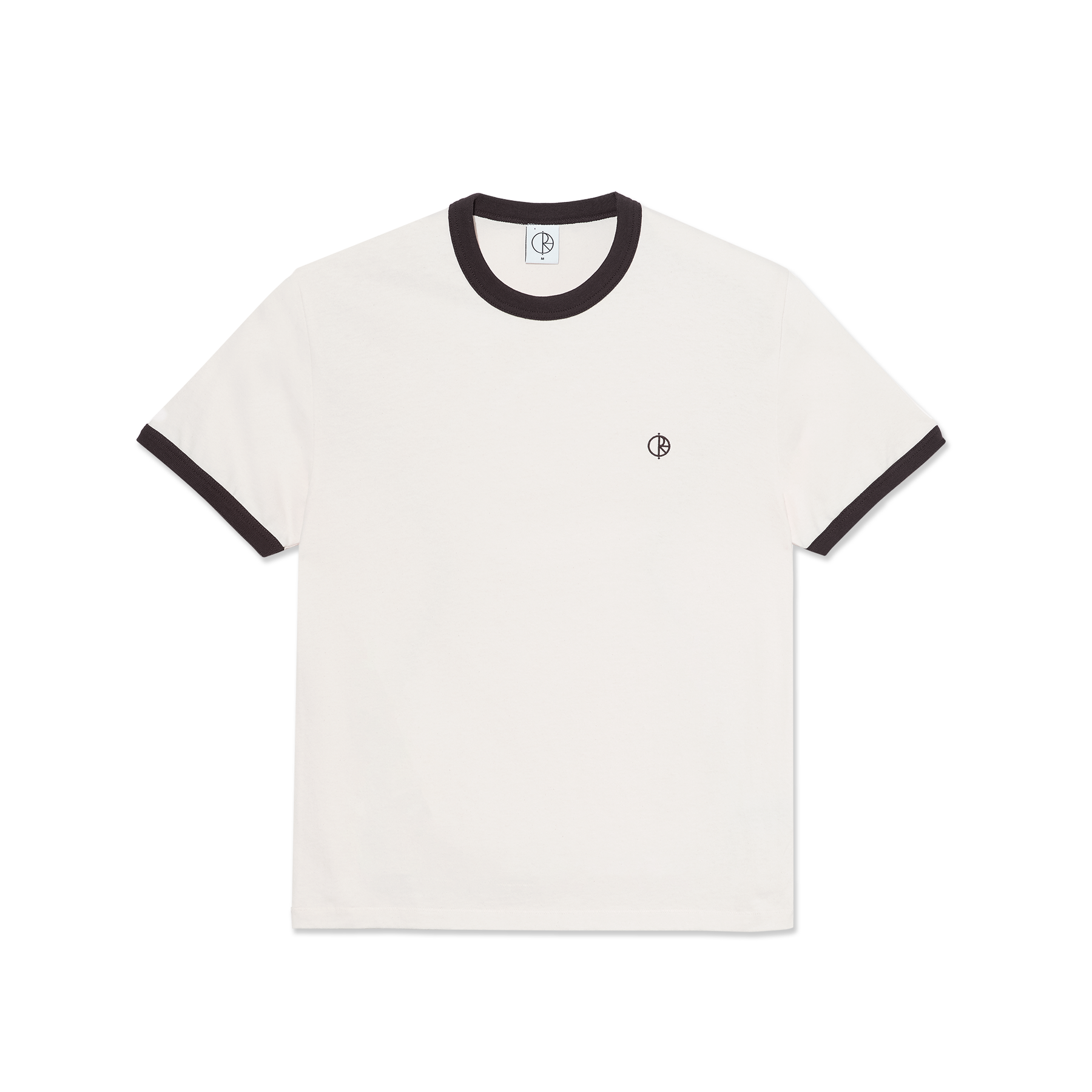 Polar Ringer Tee Ivory/Chocolate
