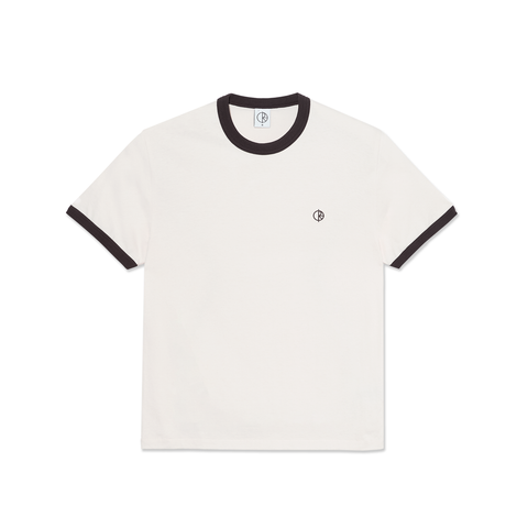 Polar Ringer Tee Ivory/Chocolate