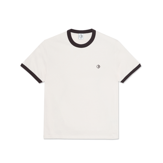 Polar Ringer Tee Ivory/Chocolate