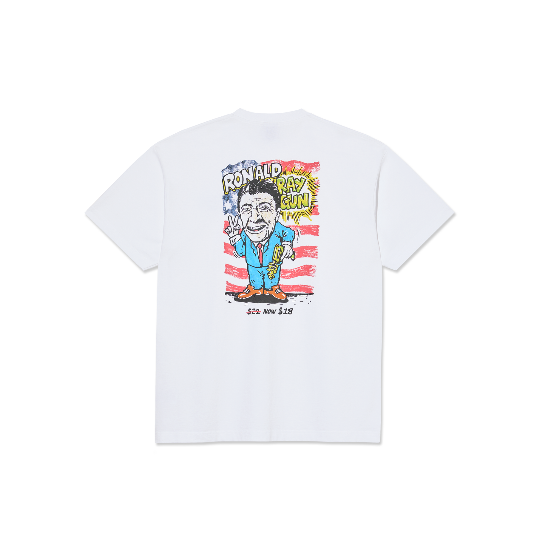 Polar Ray Gun Tee White