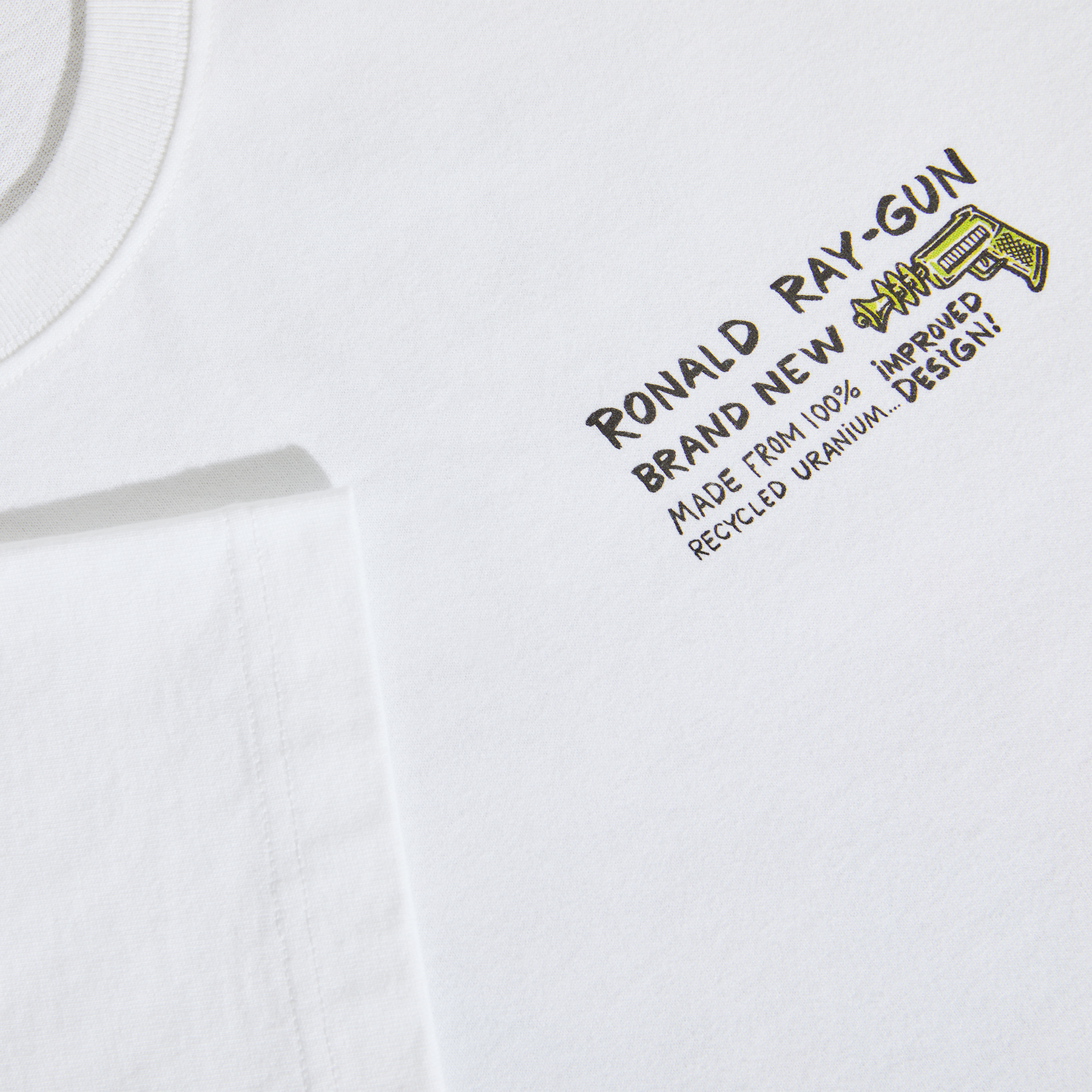 Polar Ray Gun Tee White