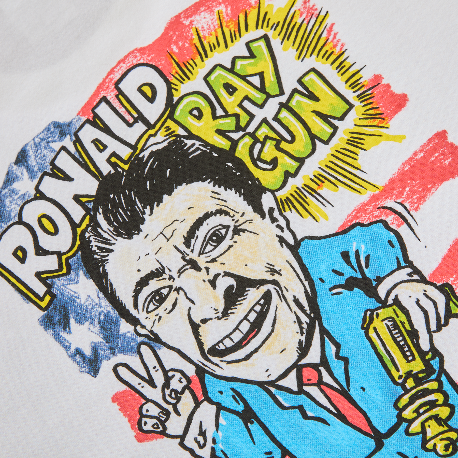 Polar Ray Gun Tee White
