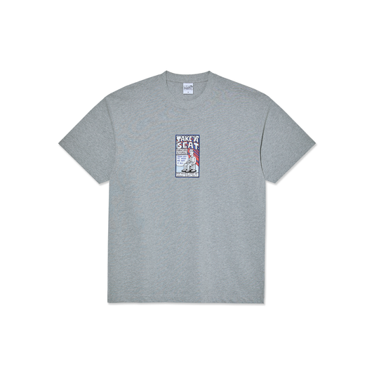 Polar Take A Seat Tee Heather Grey
