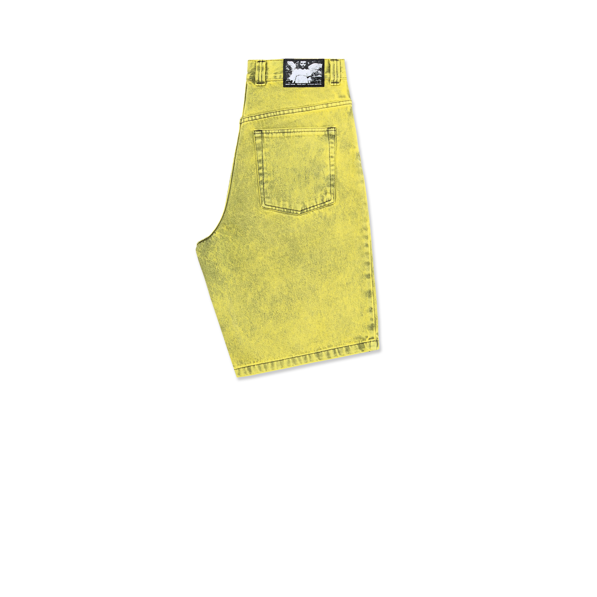 Polar Big Boy Shorts Demon Child Lemon Black