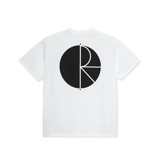 Polar Fill Logo Tee White