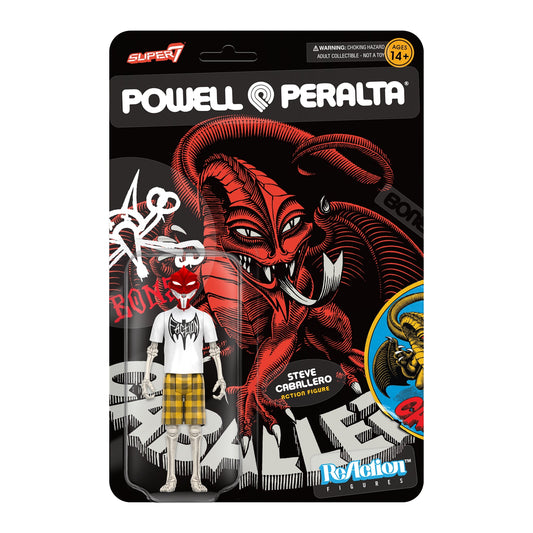 Bones Brigade Series 14 ReAction Figure Steve Caballero