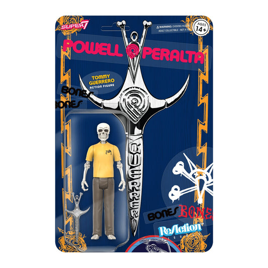 Powell Peralta ReAction Figure Tommy Guerrero (V8 Dagger/Sacto '86)