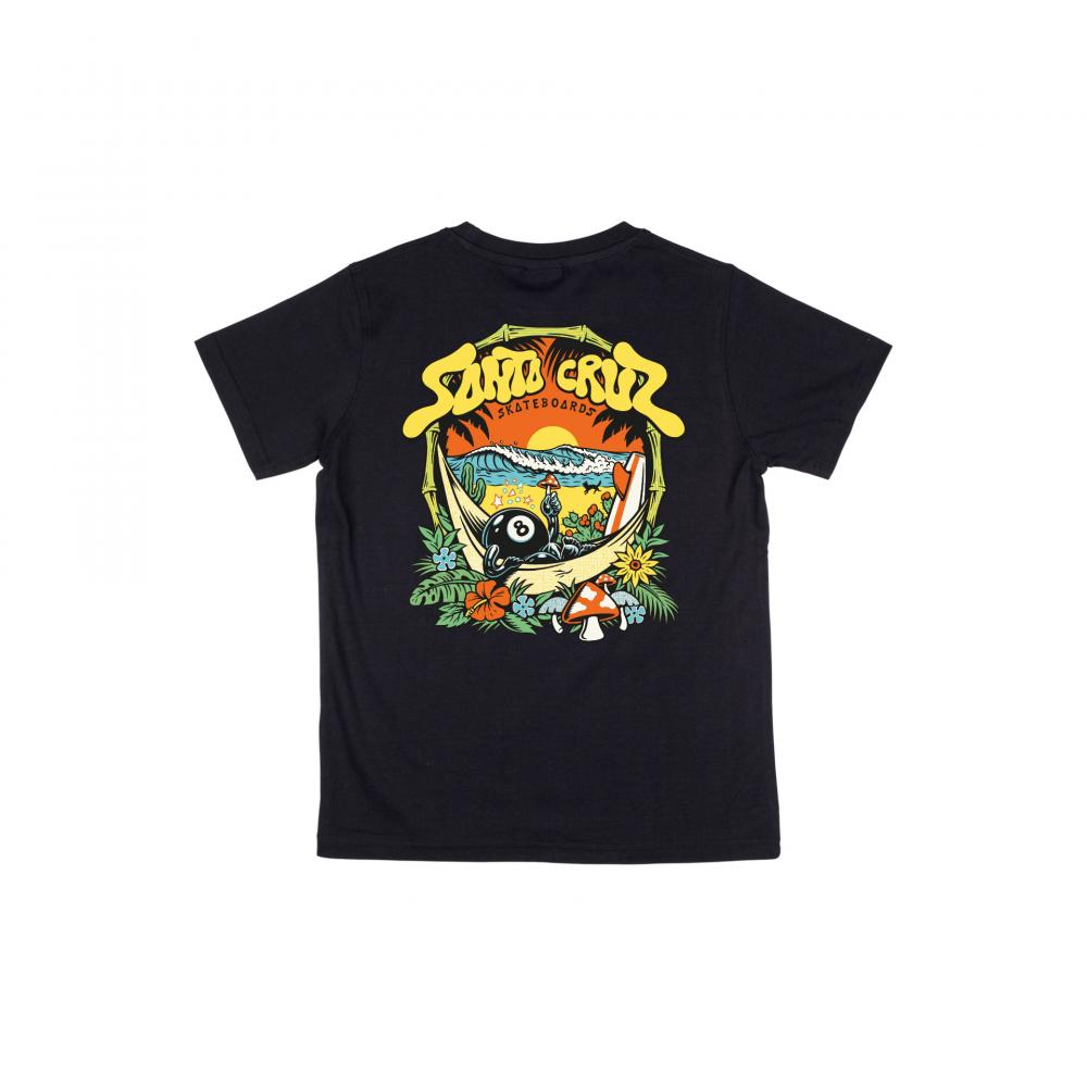 Santa Cruz Youth Winkowski 8Baller Trip Tee Black