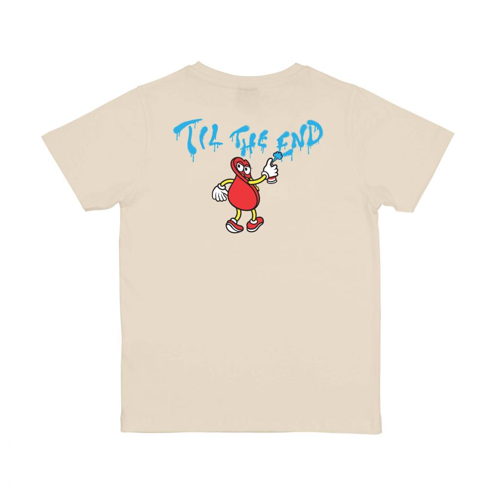 Santa Cruz Youth Dot Guy Tee Wax Paper