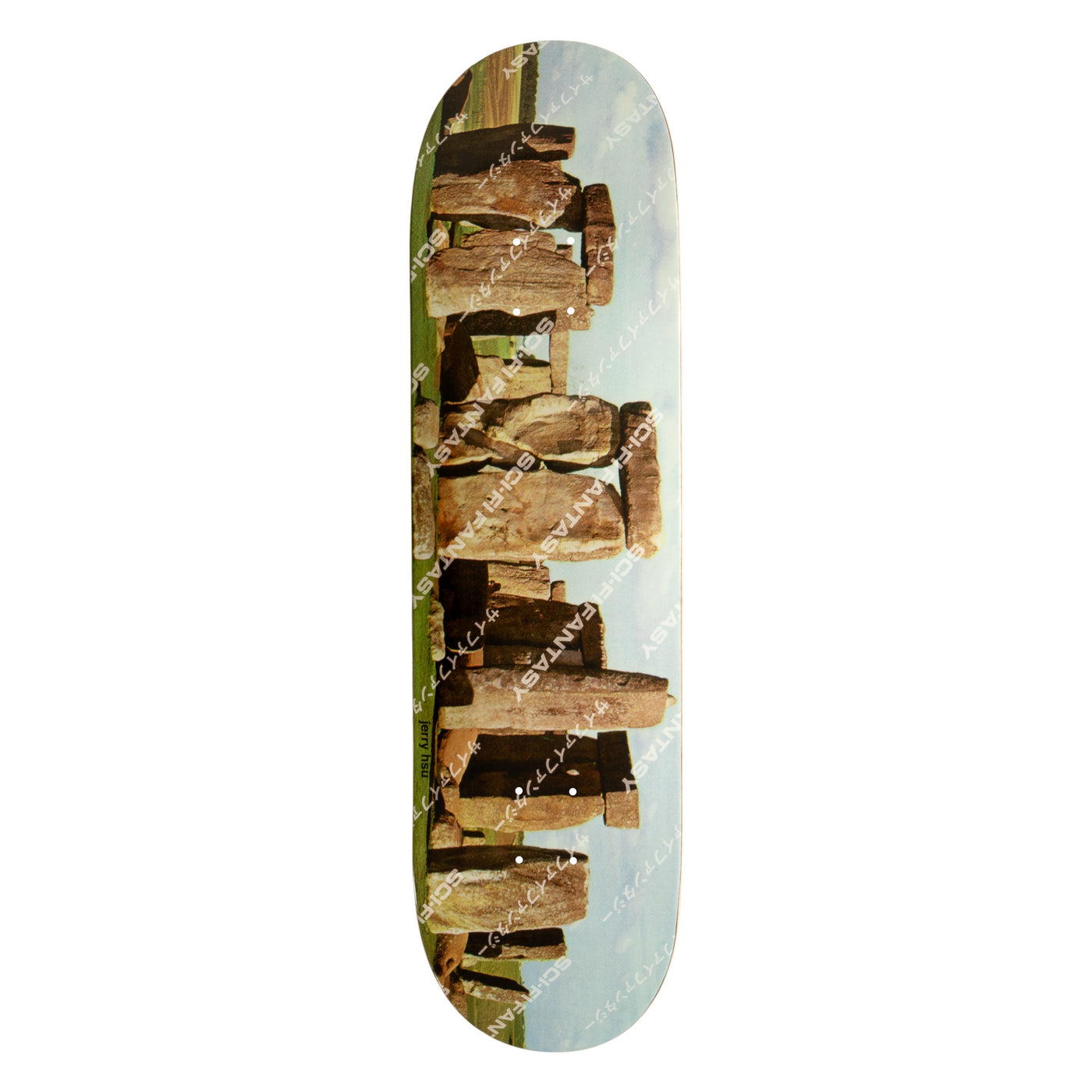 Sci-Fi Fantasy Jerry Stonehenge Deck - 8.5