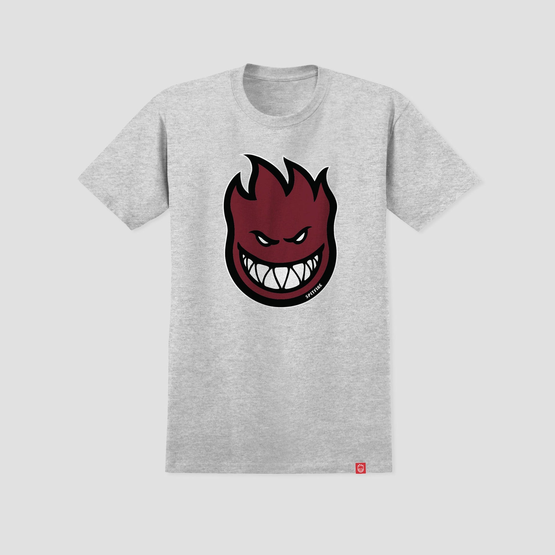 Spitfire Bighead Youth Fill T-Shirt Heather Grey