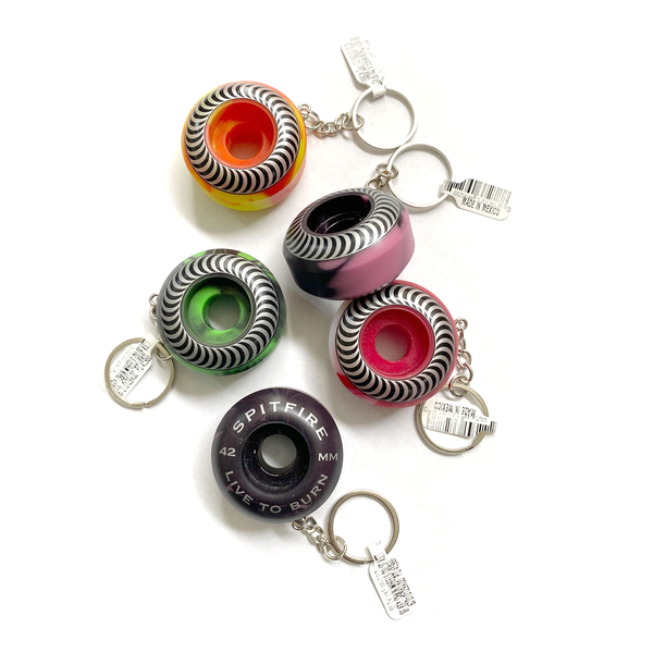 Spitfire Swirl Color Keychain Wheel (Assorted)