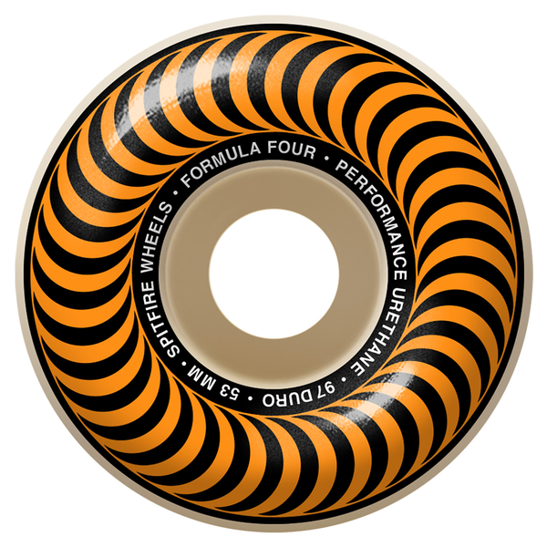 Spitfire Wheels F4 97duro Classic Orange 53mm