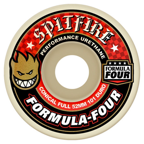 Spitfire Wheels F4 101 Conical Full 52mm