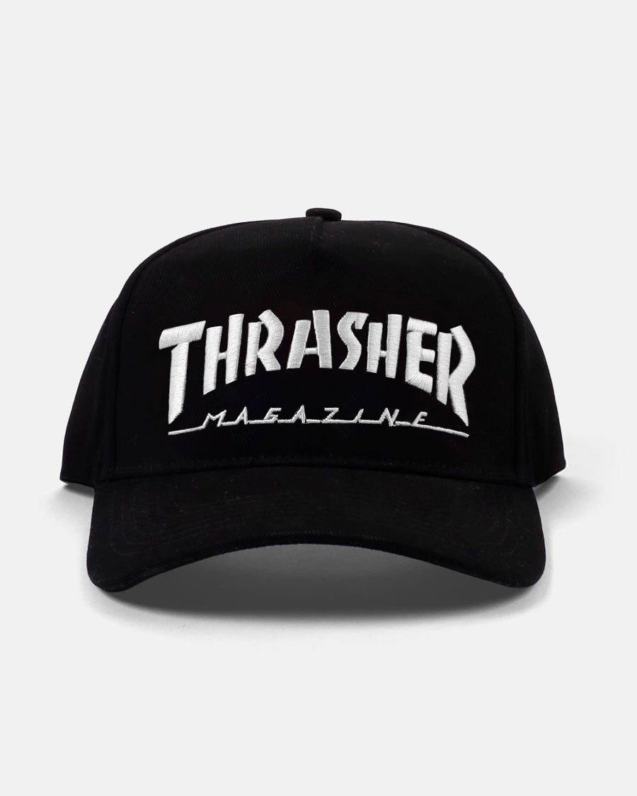 Thrasher Mag Logo Ball Cap Black