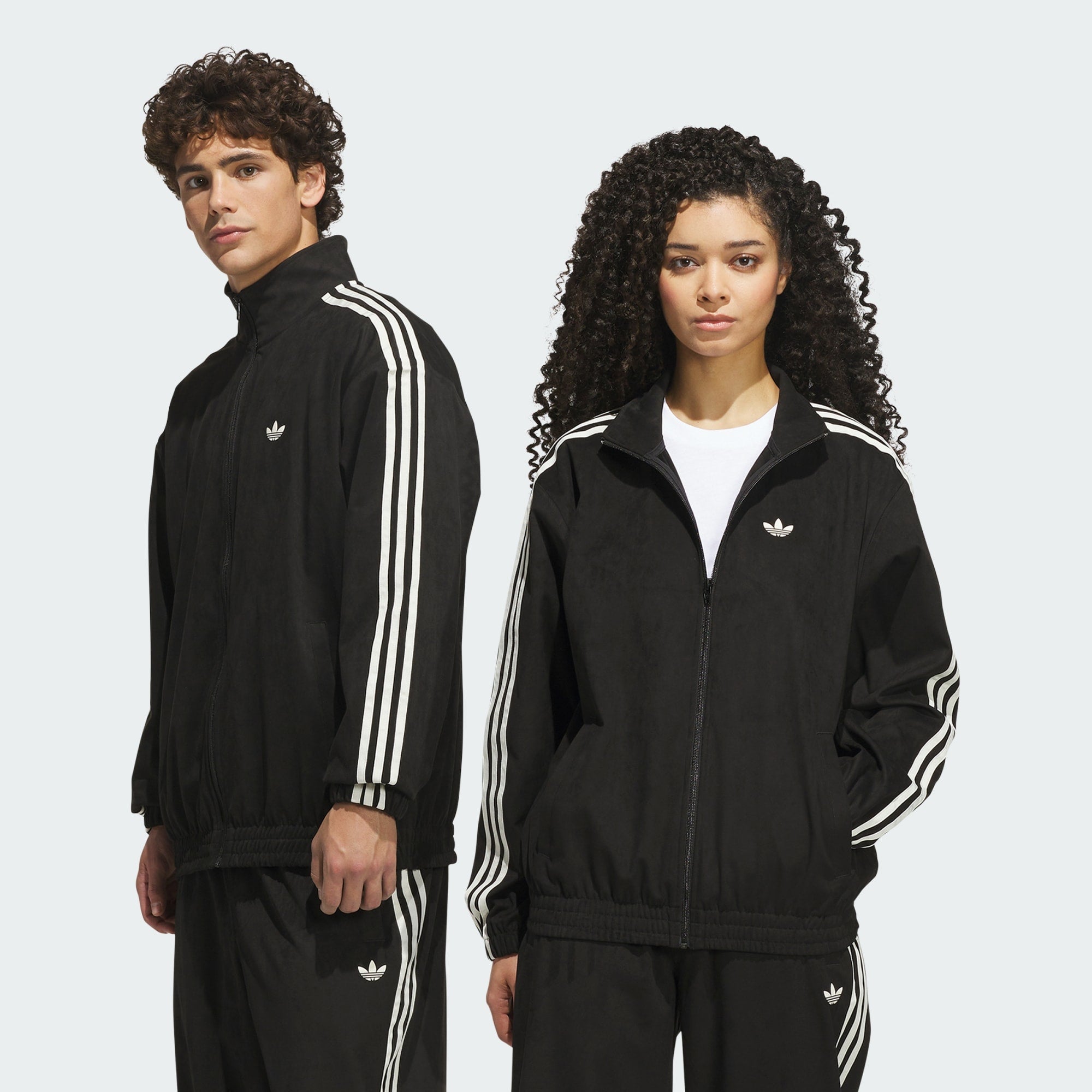 Adidas Vintage Superfire Track Top Jacket Black / Cream White
