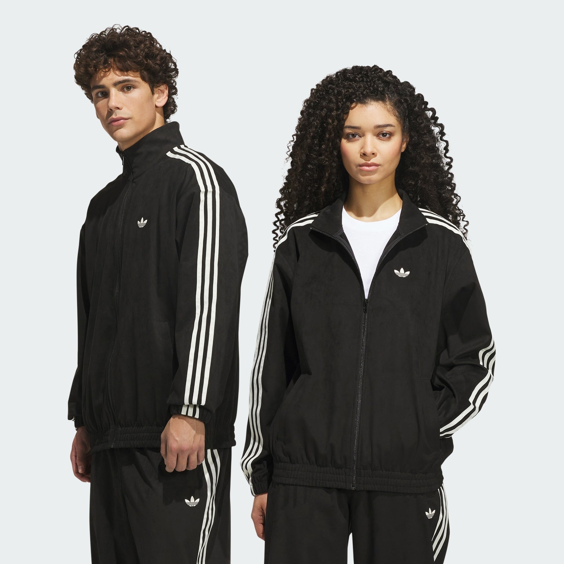 Adidas Vintage Superfire Track Top Jacket Black / Cream White