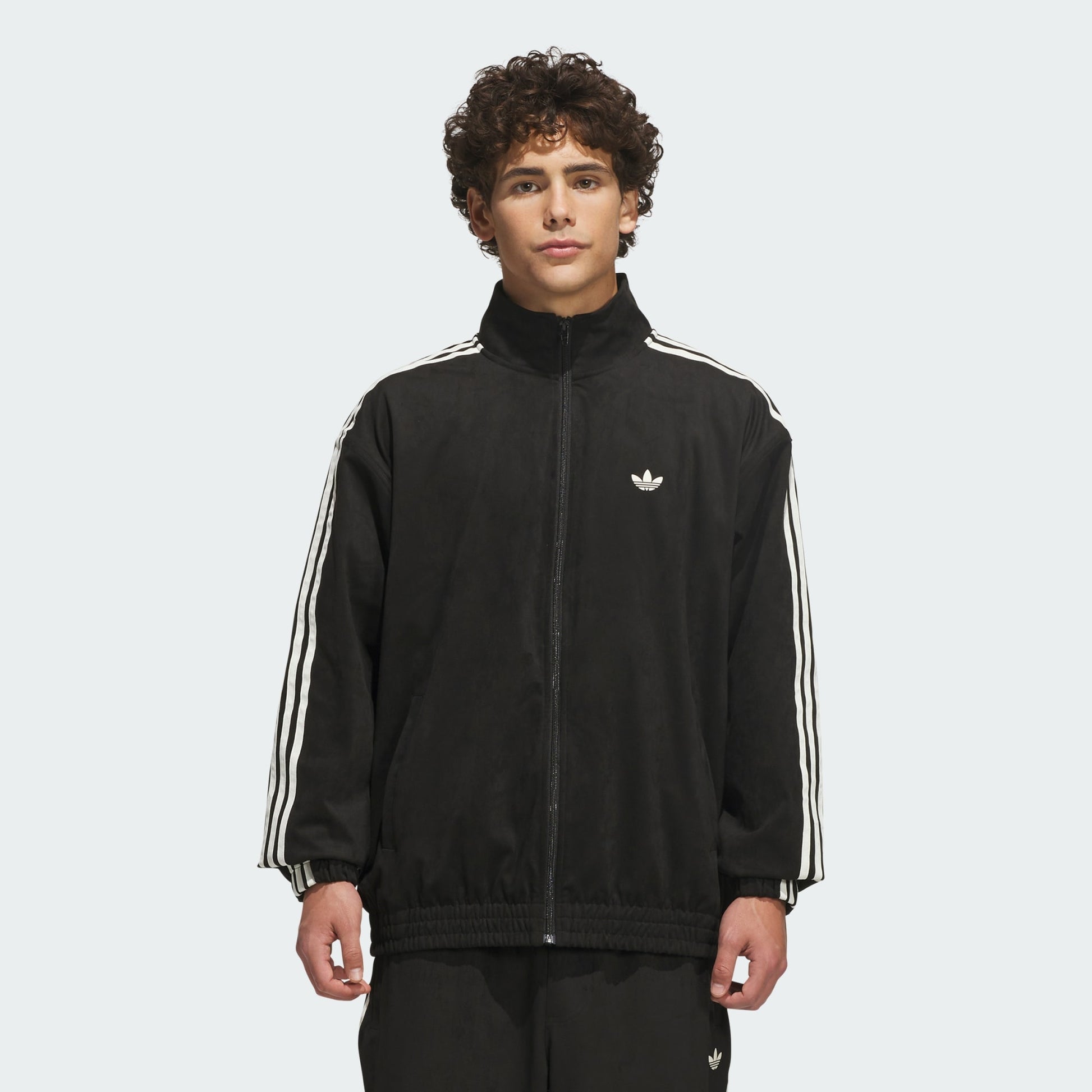 Adidas Vintage Superfire Track Top Jacket Black / Cream White