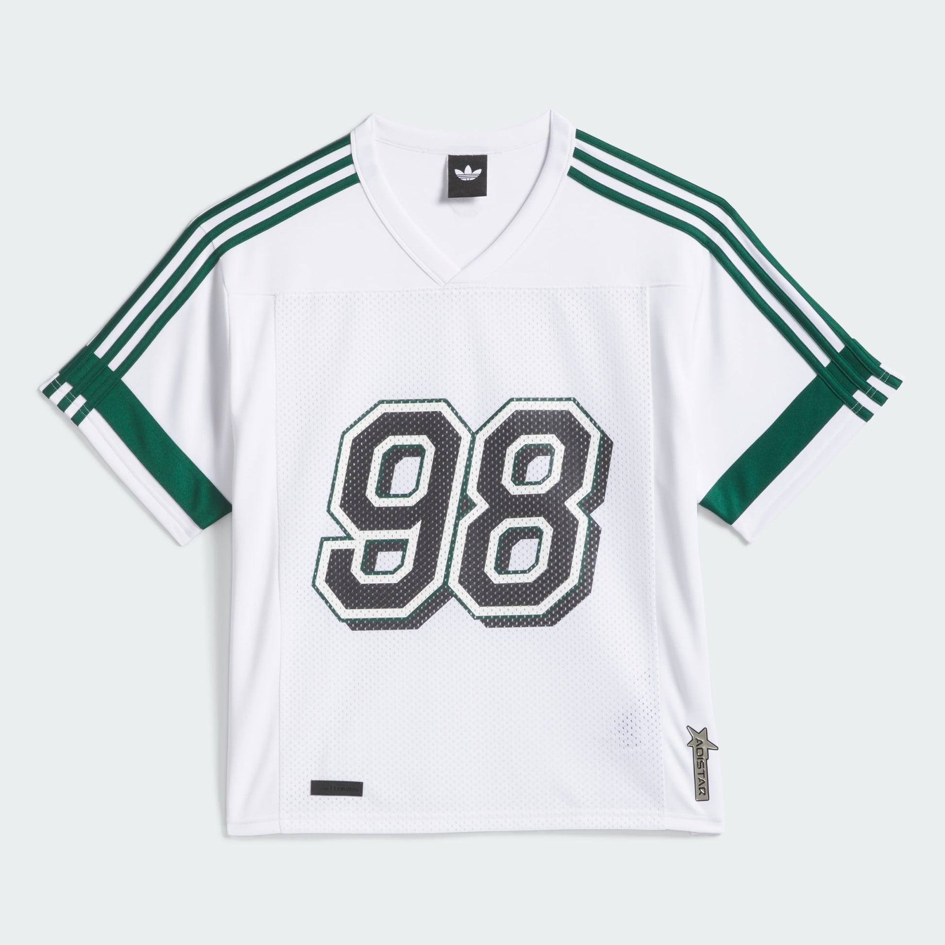 Adidas Tyshawn Jersey White /Ice Gold Met / Collegiate Green