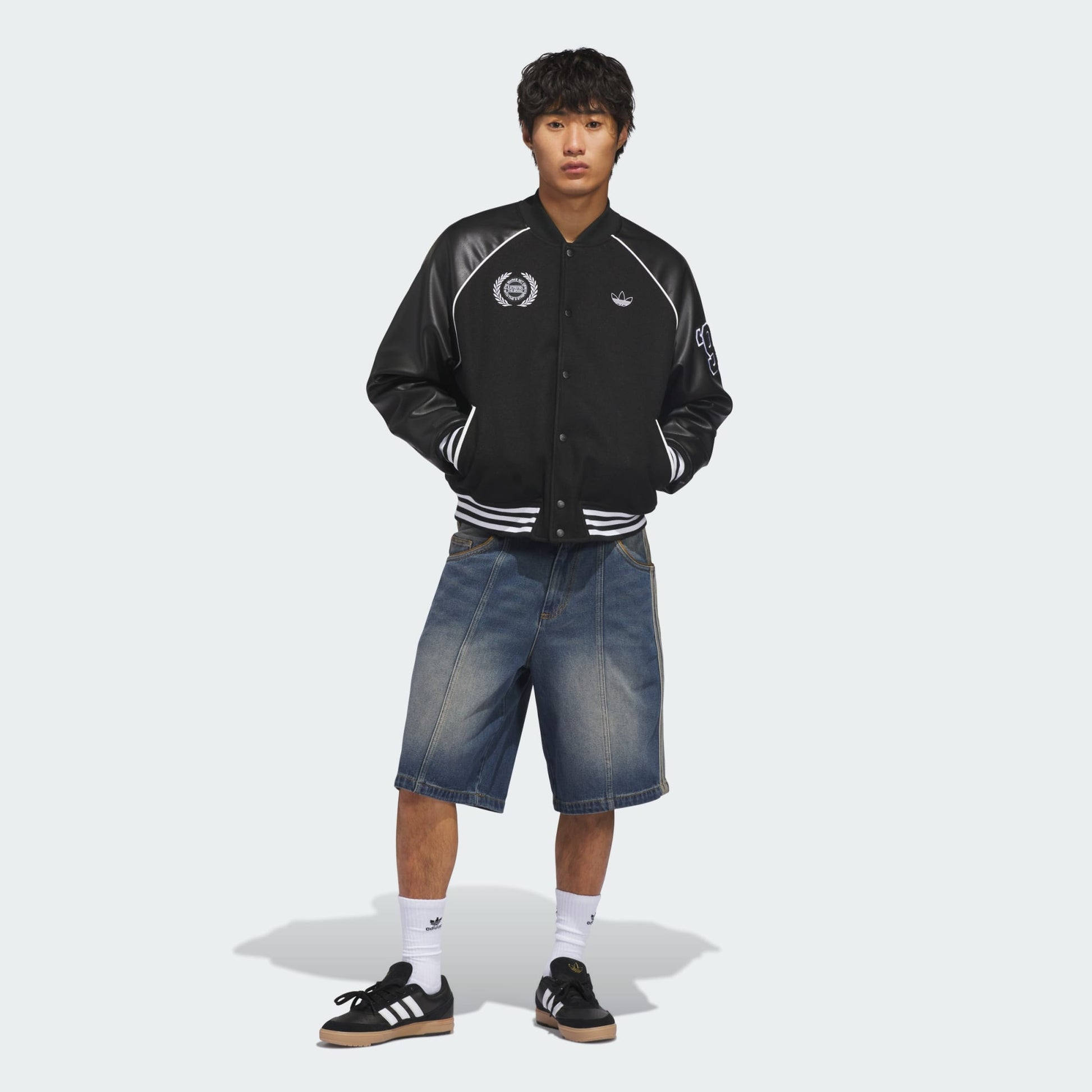 Adidas Tyshawn Jacket Black / White