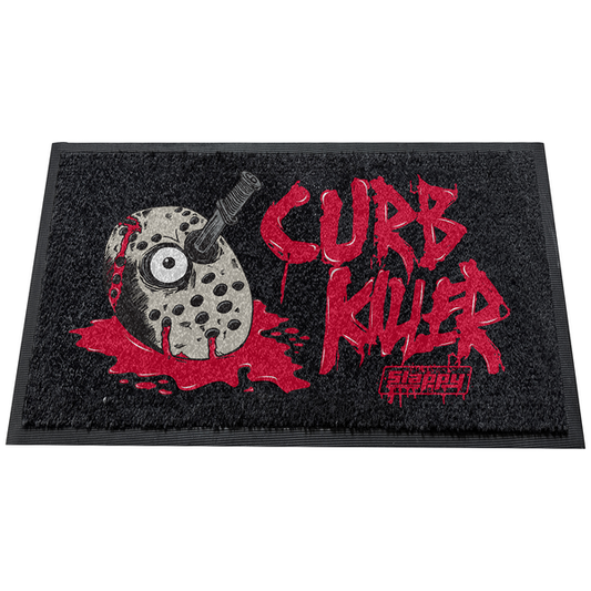 Slappy Curb Killer Floor Matt Rug Black / Red