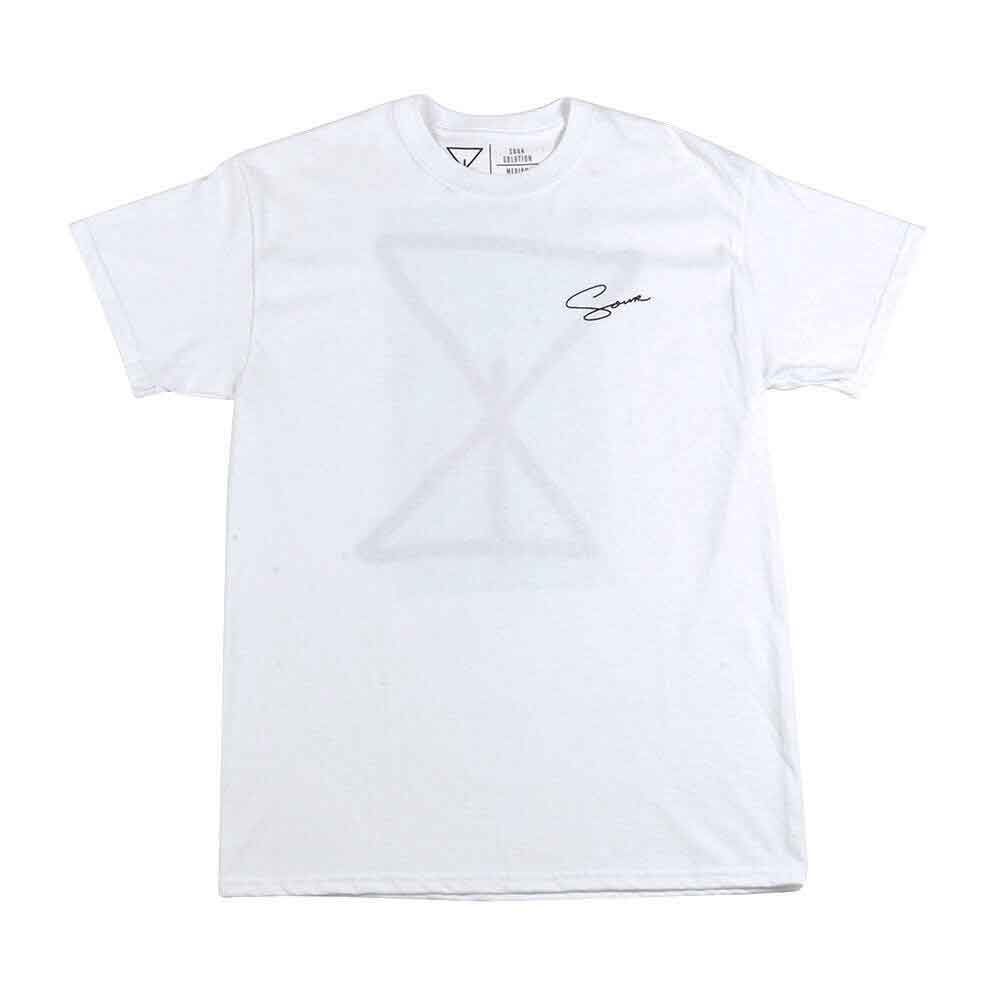 Sour SourGlass Tee White