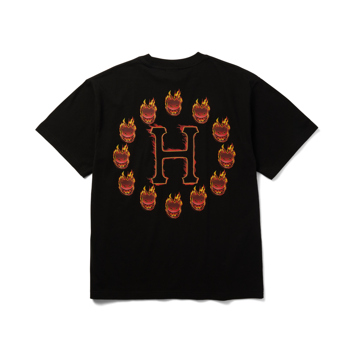 Huf X Spitfire Flame Galaxies Tee Black