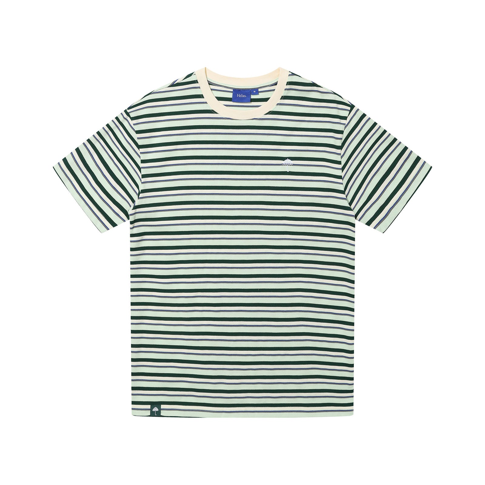 Helas Classic Striped Tee Mint Green