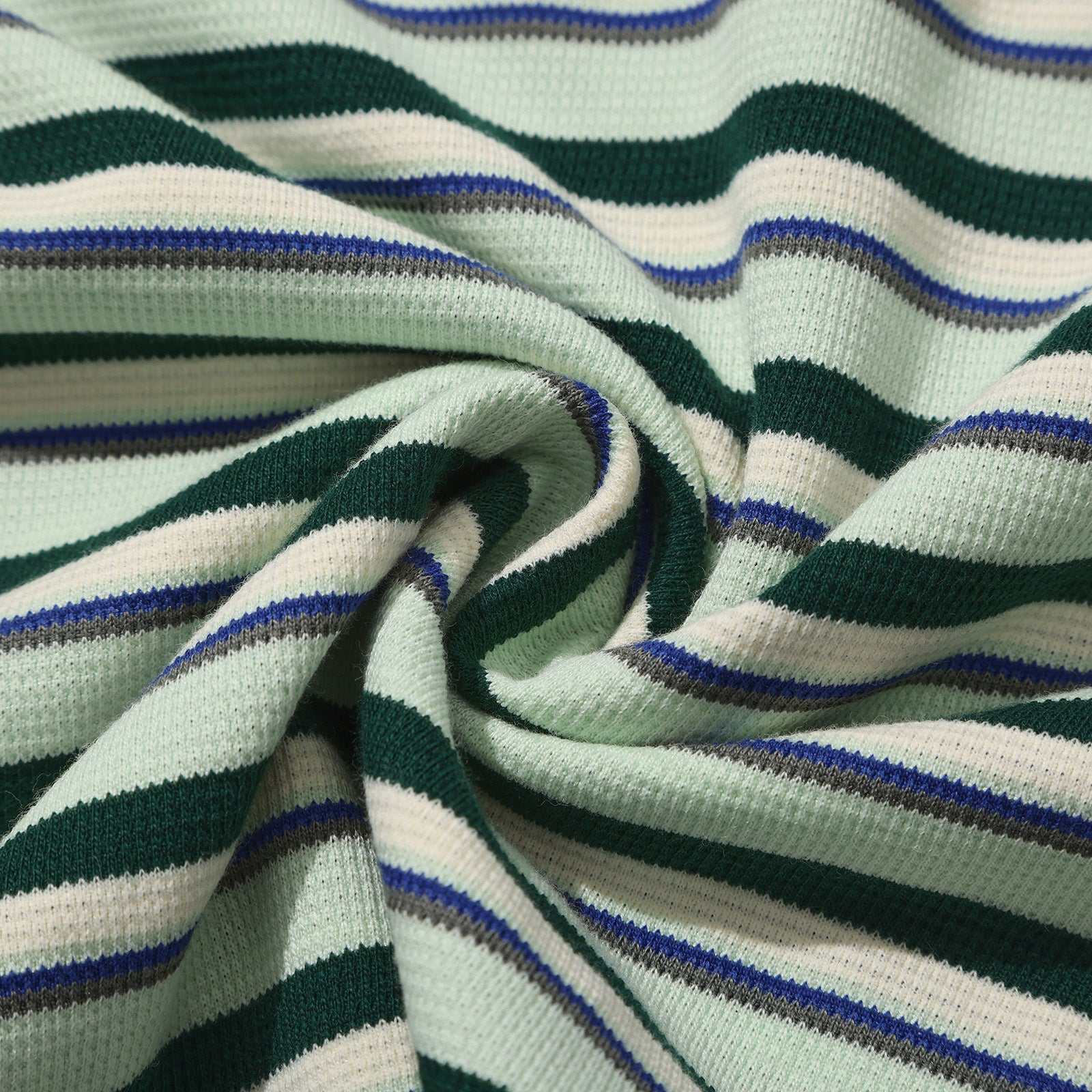 Helas Classic Striped Tee Mint Green