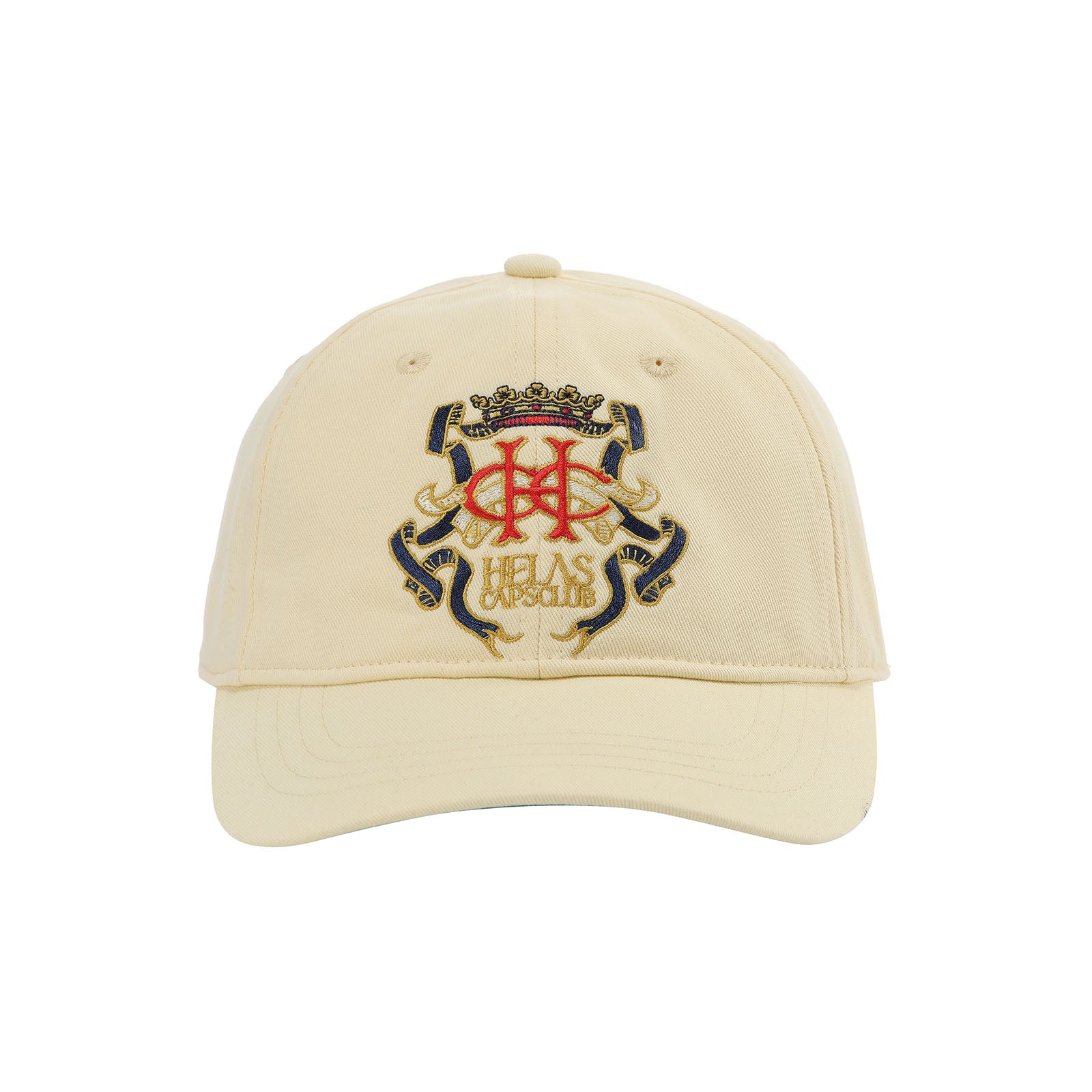 Helas Couronne Cap Pastel Yellow/Light Beige