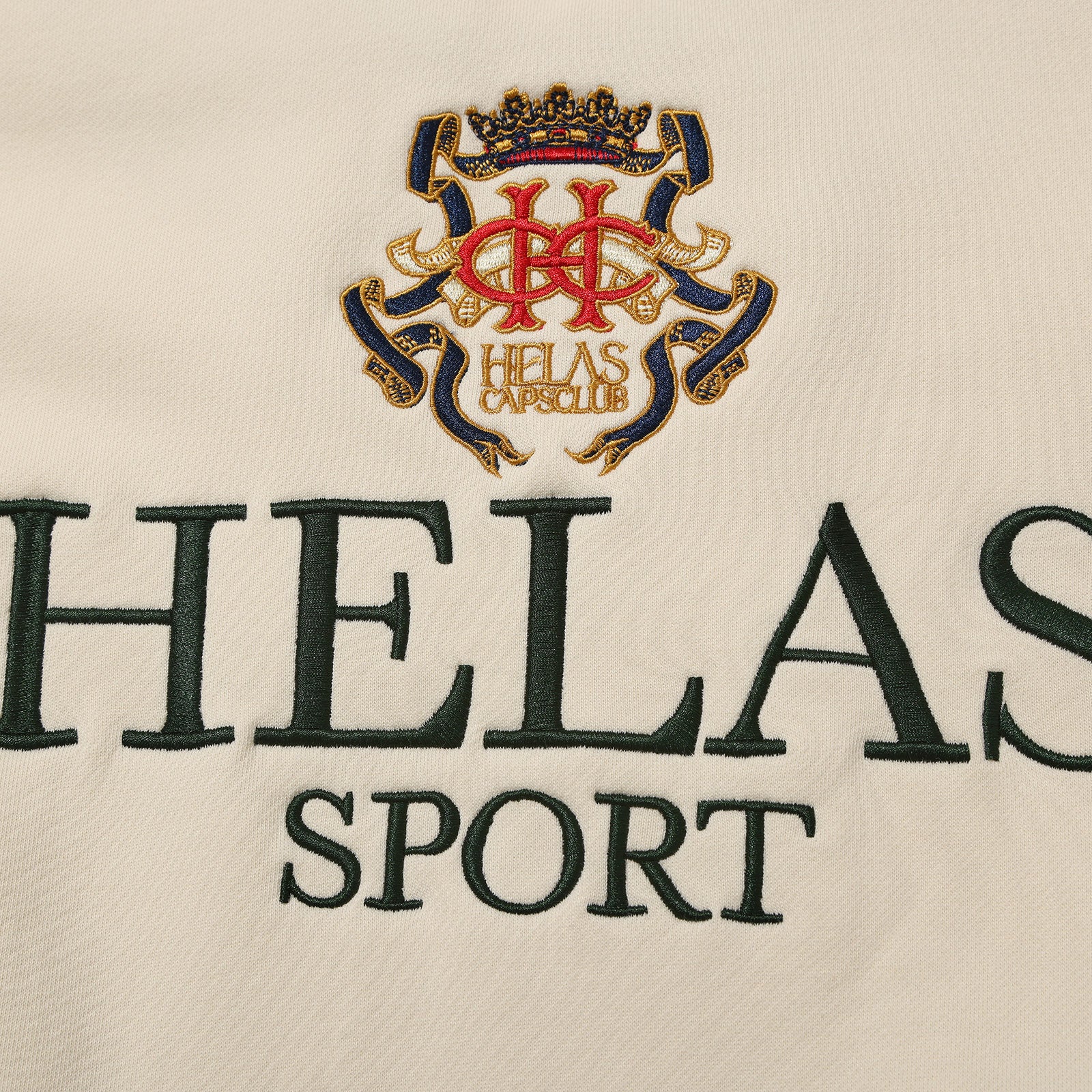 Helas Couronne Quarter Zip Light Beige