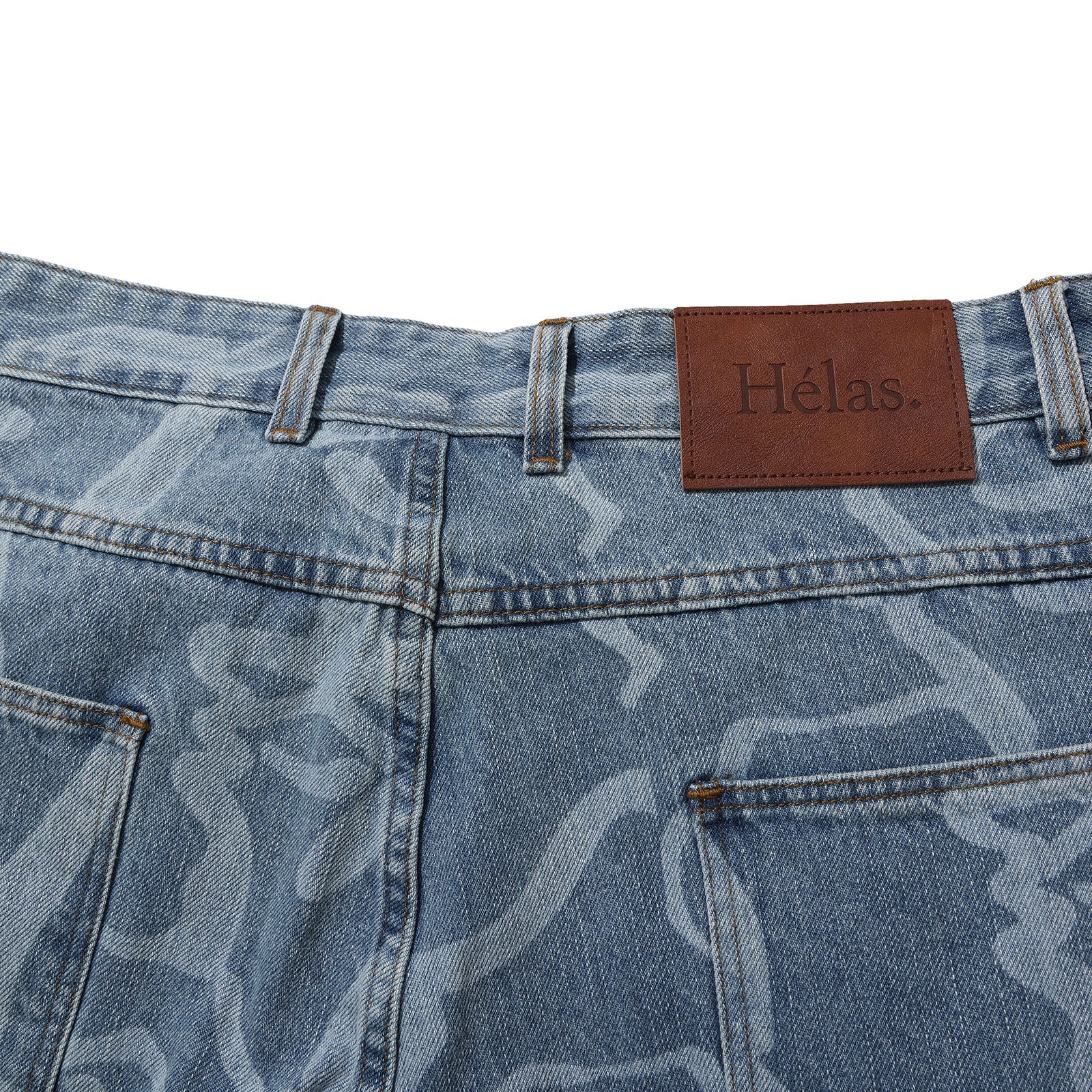 Helas Dieux Grecs Jeans Pants Light blue