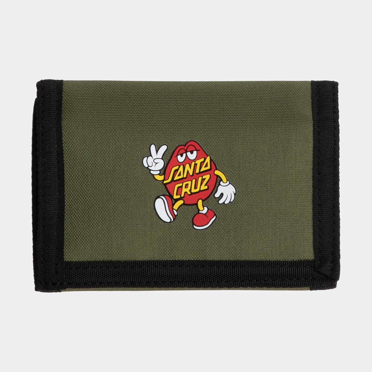 Santa Cruz Dot Guy Wallet Deep Olive