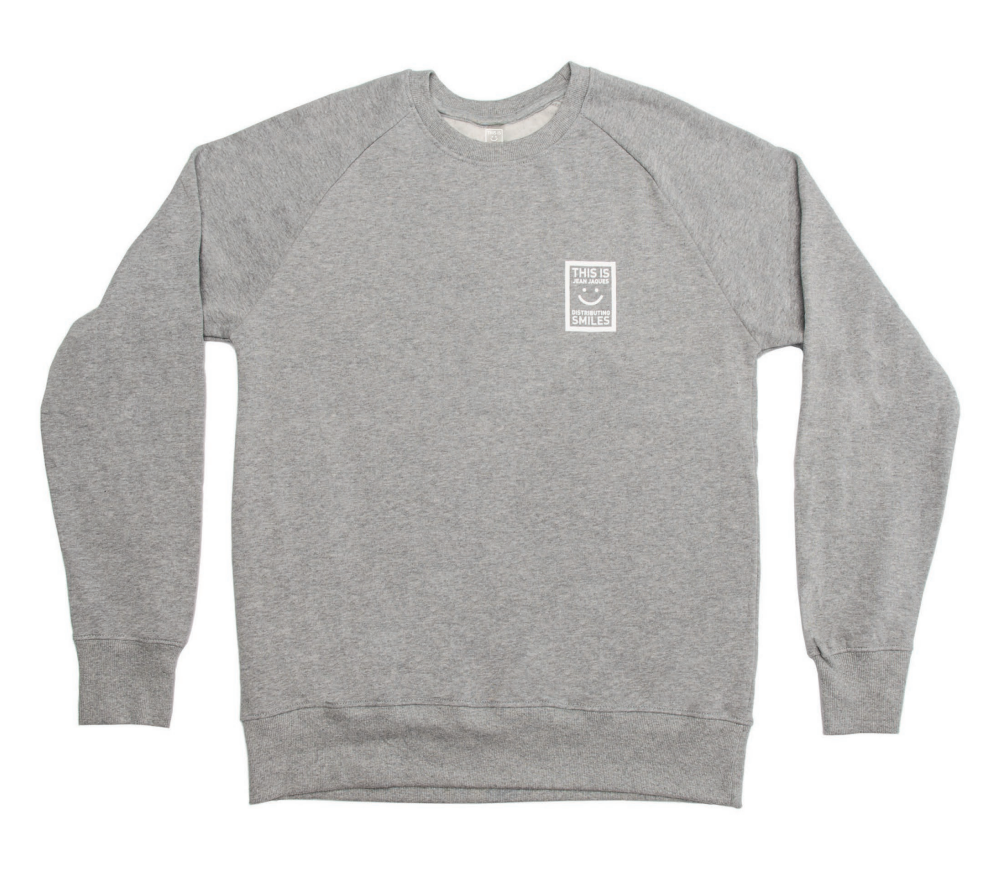 Jean Jaques - Basic Logo Crewneck Grey