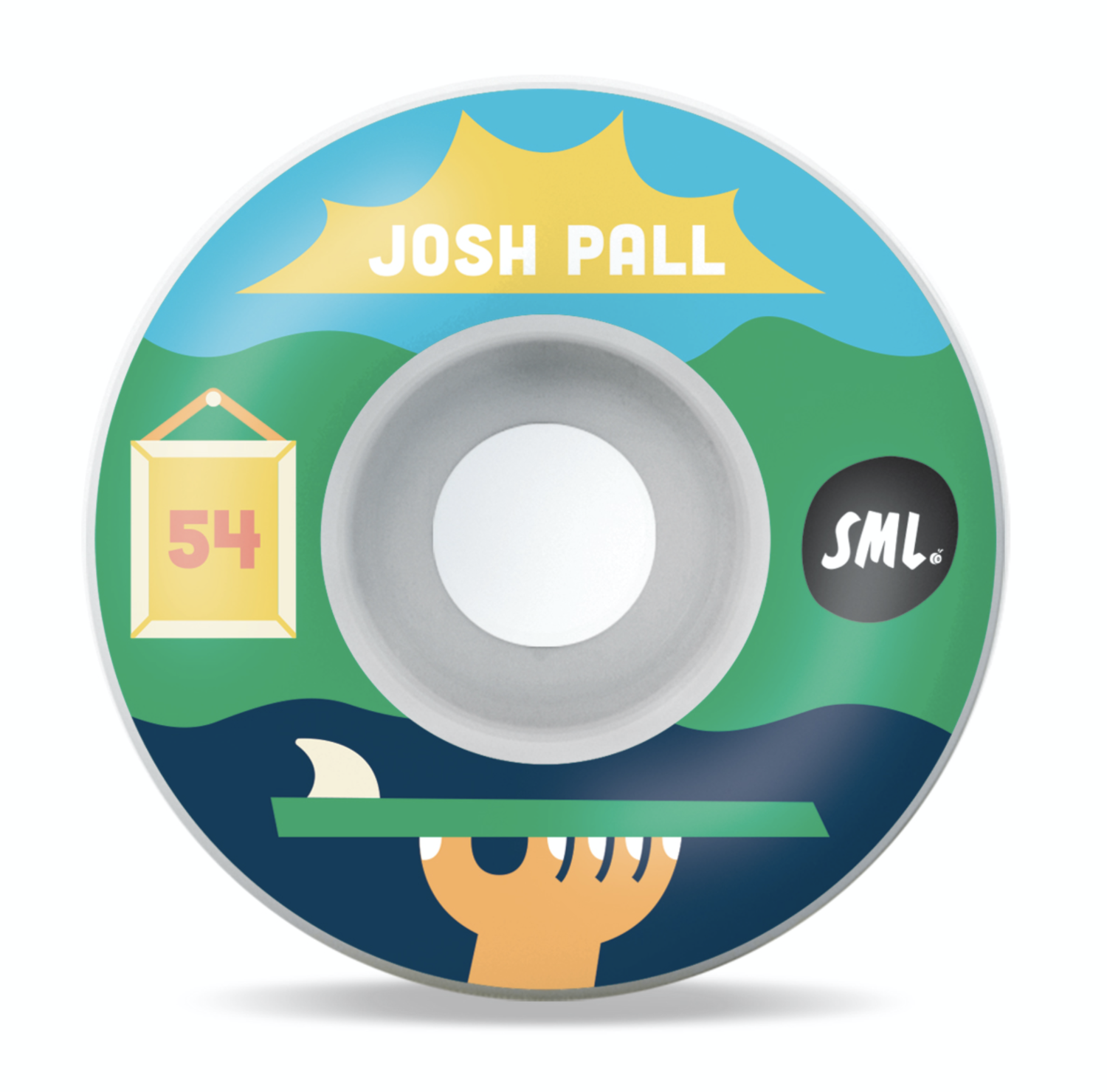 SML Wheels Josh Pall 54mm OG wide