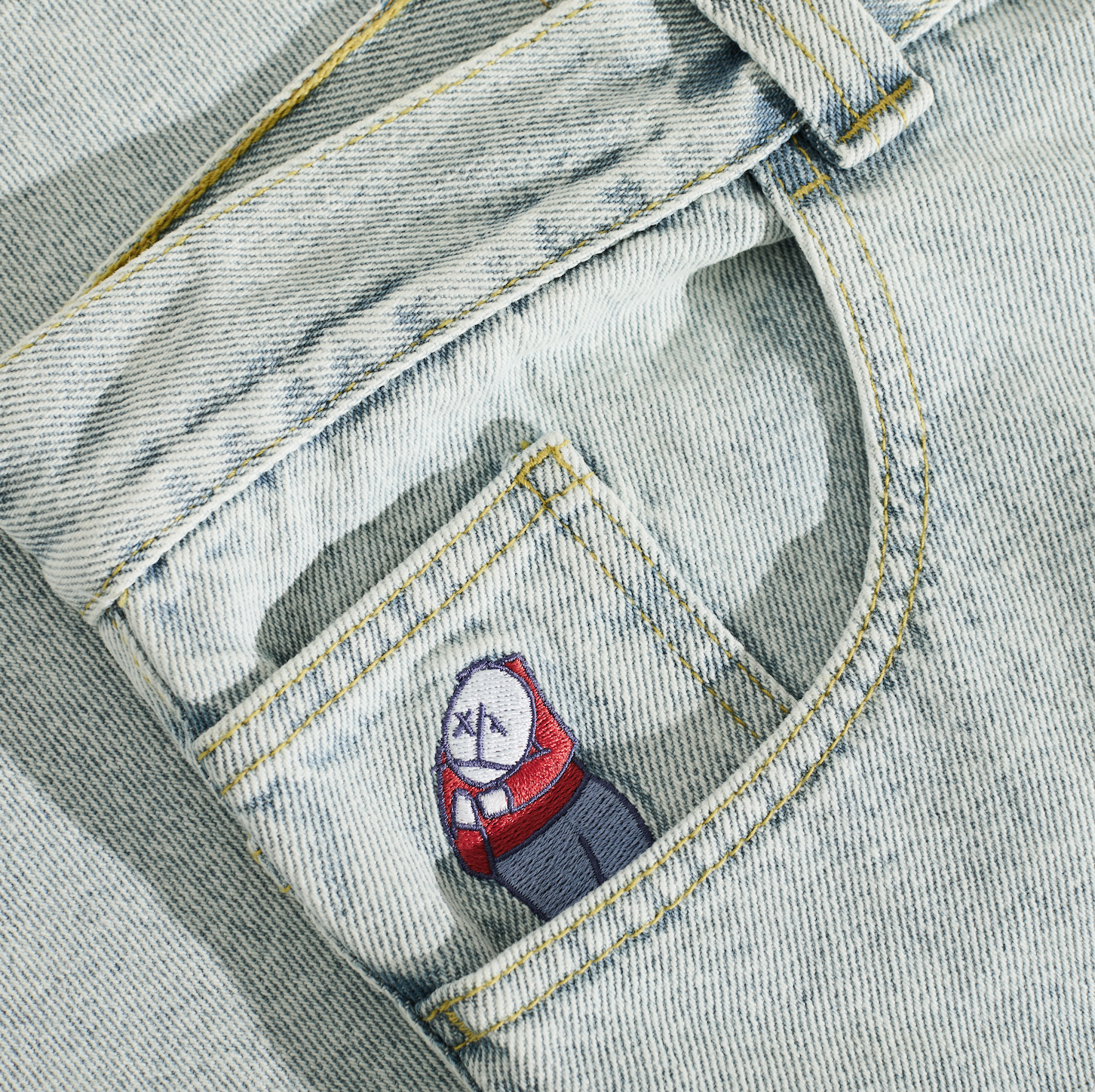 Polar Big Boy Pants OG LOGO (Light Blue)