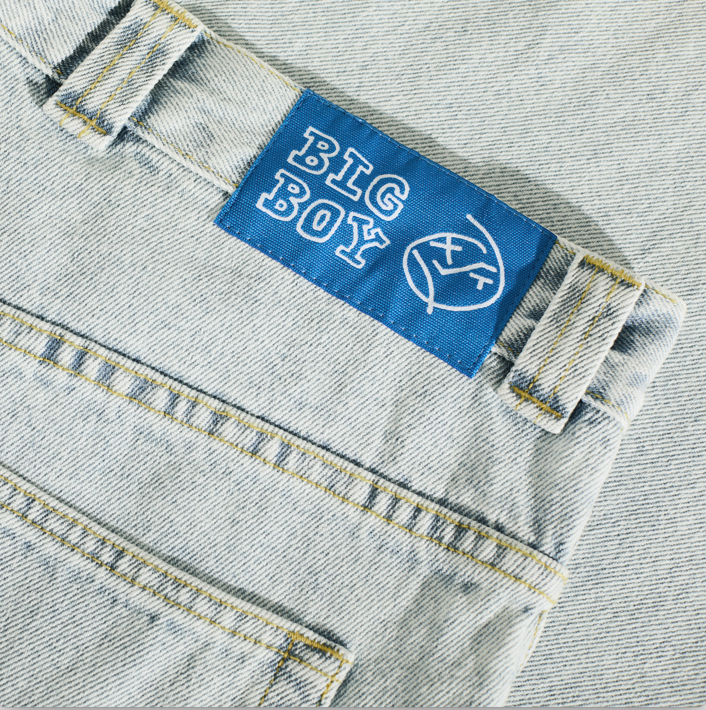 Polar Big Boy Pants OG LOGO (Light Blue)