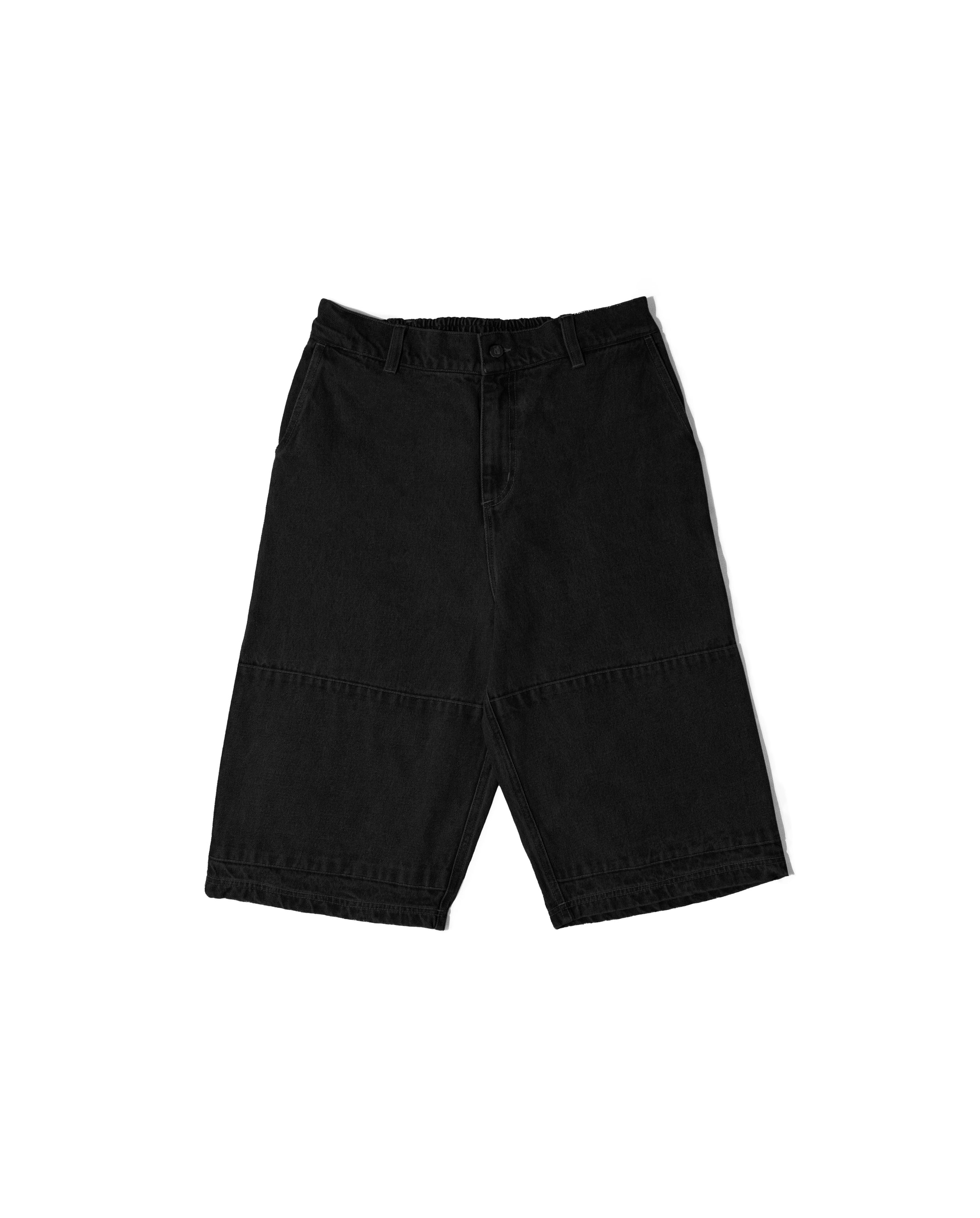 Poetic Sculptor Shorts Black Denim