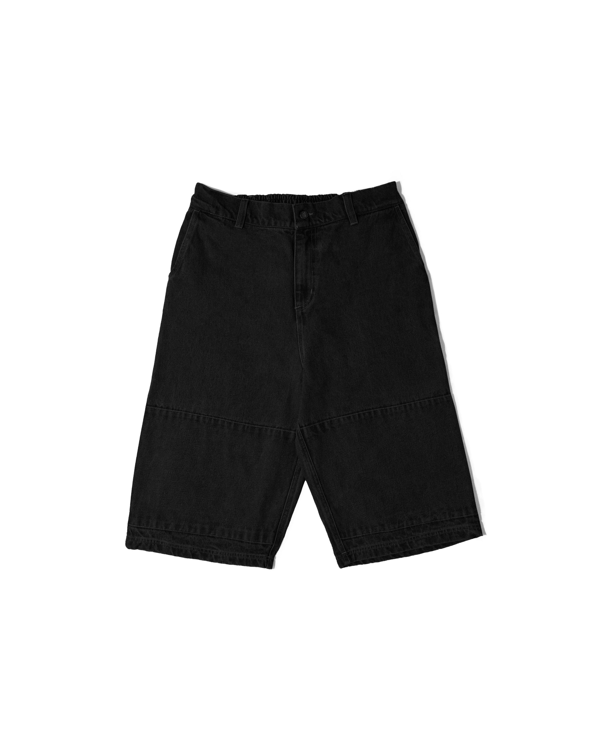 Poetic Sculptor Shorts Black Denim