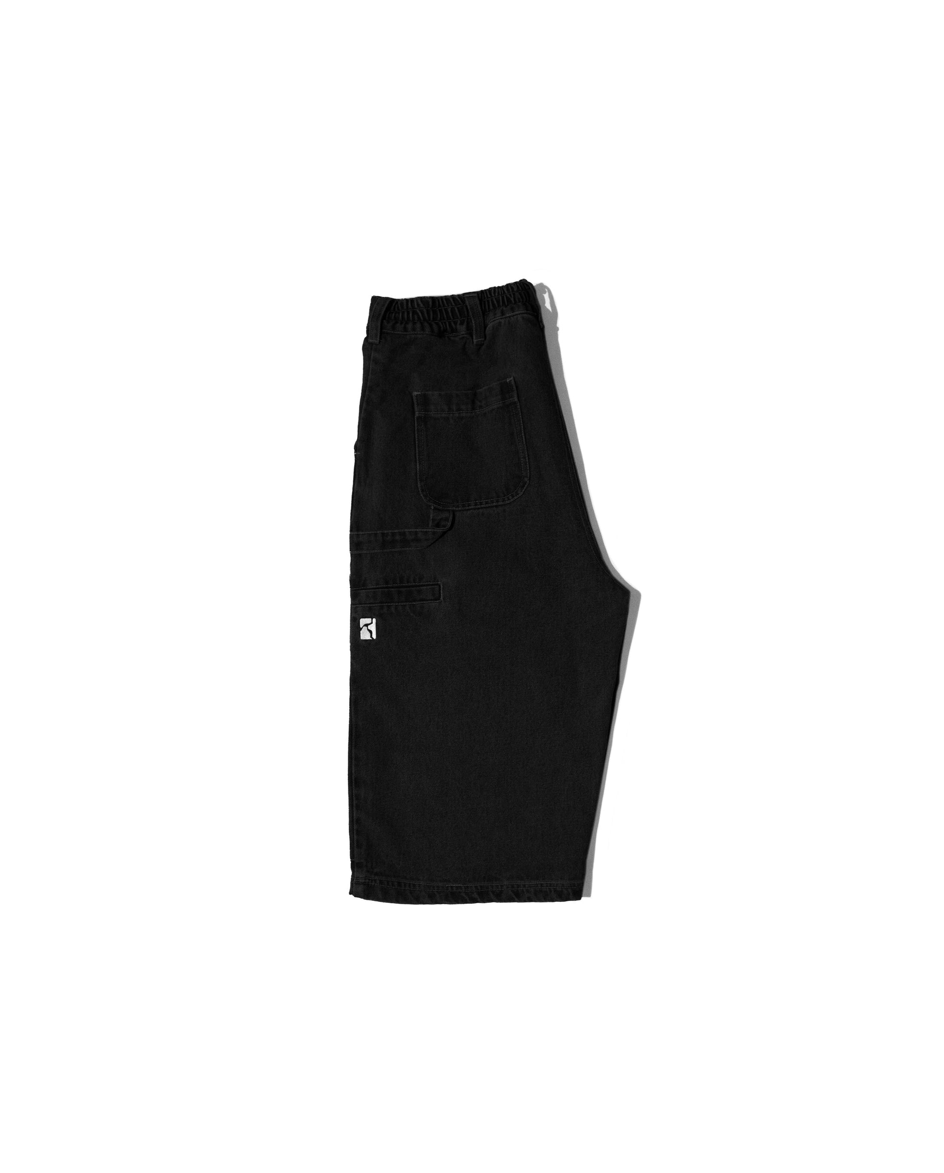 Poetic Sculptor Shorts Black Denim