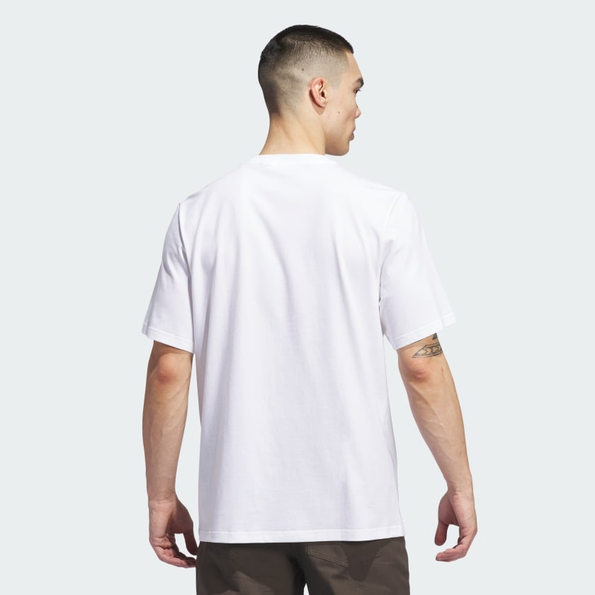 Adidas Lil Dre Tee White/Royal Blue/Haze Orange