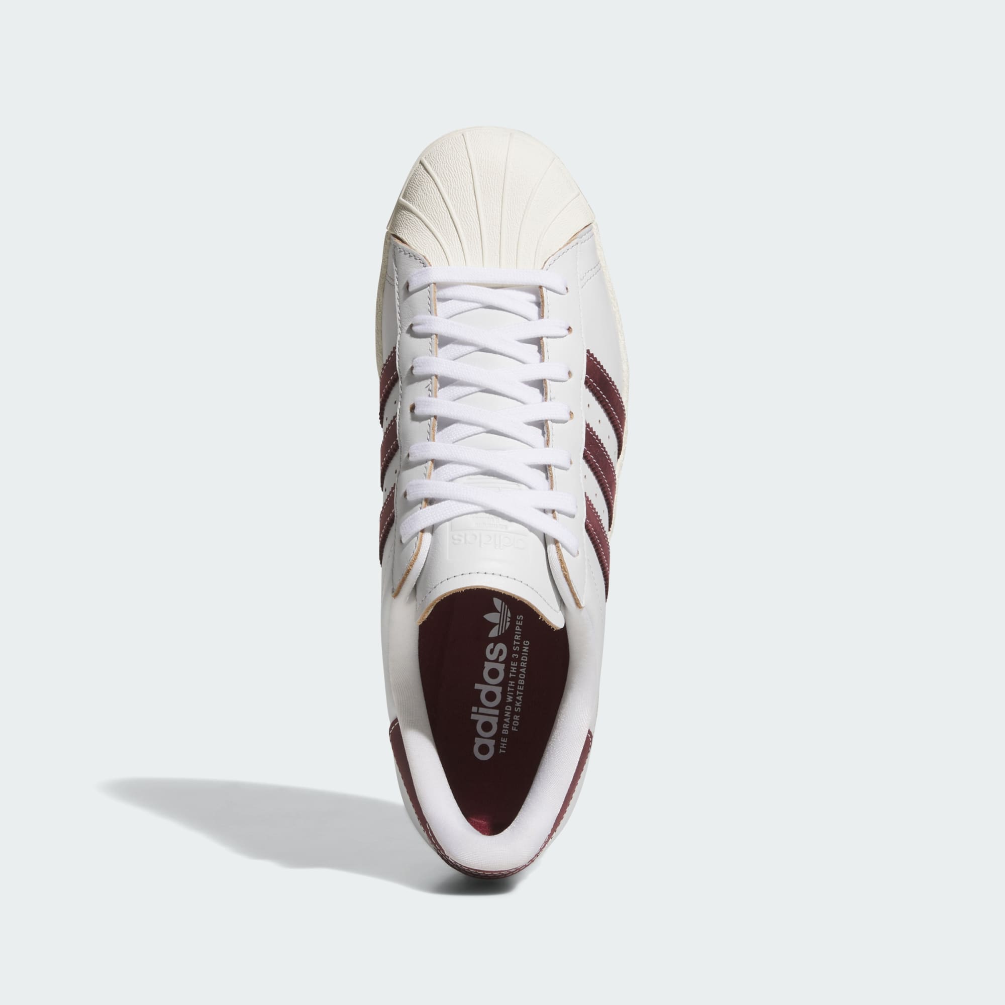 ADIDAS SUPERSTAR 80 ADV Crystal White / Shadow Red/ Off White